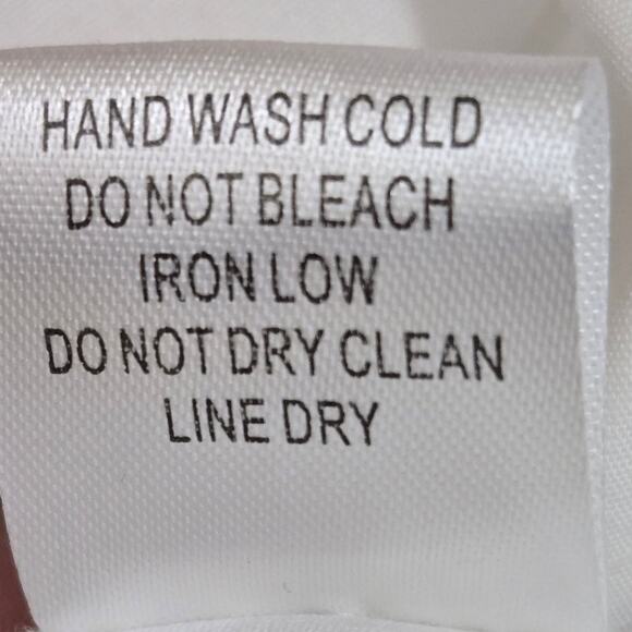 Ava Rose Women's Puff Sleeve Knit Blouse Small Pink White Contrast Peplum - Picture 8 of 8